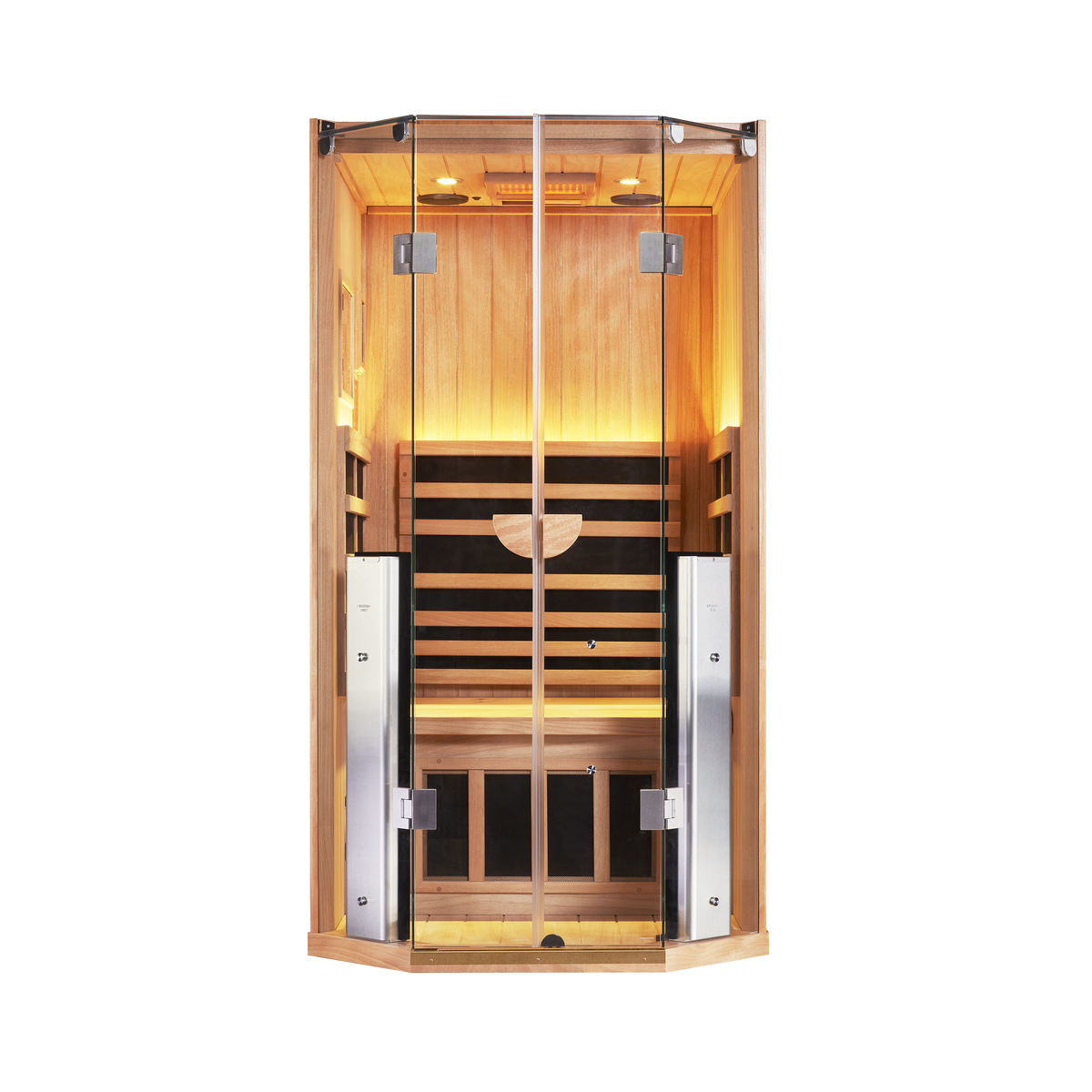 Sanctuary 1-Person Sauna | Okoume Pro | EU Plug