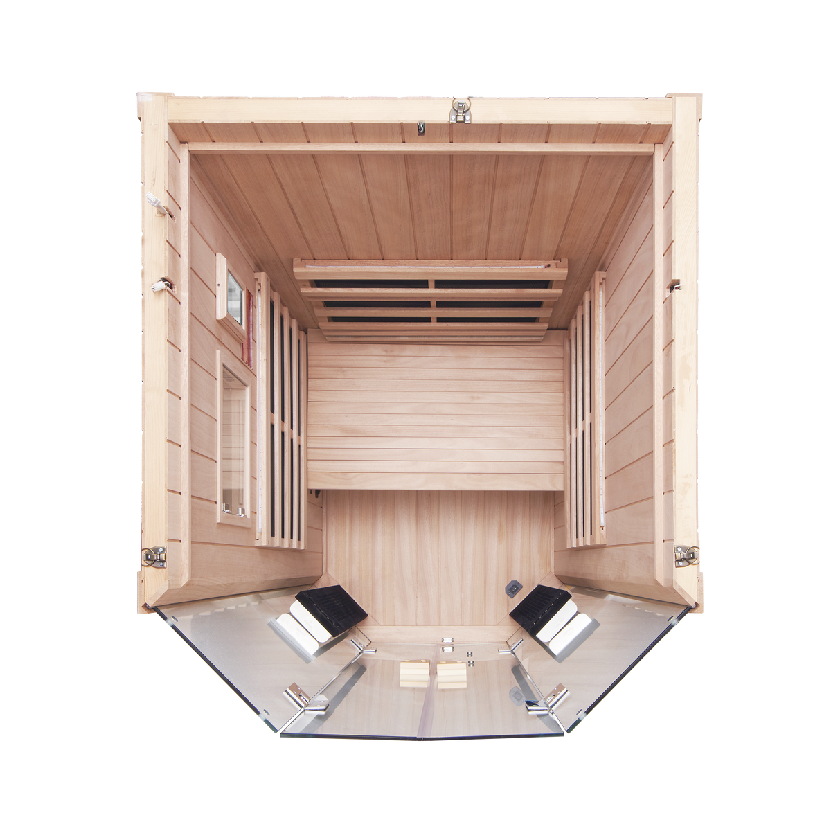 Sanctuary 1-Person Sauna | Okoume Pro | EU Plug