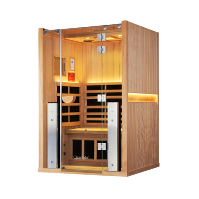 Sanctuary 2 Person Sauna | Okoume Pro | EU Plug