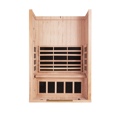 Sanctuary 2 Person Sauna | Okoume Pro | EU Plug