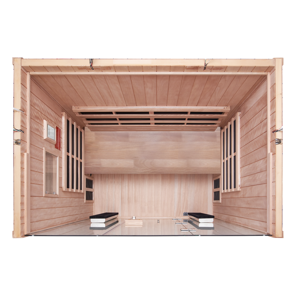 Sanctuary 3 Person Sauna | Okoume Pro | EU Plug