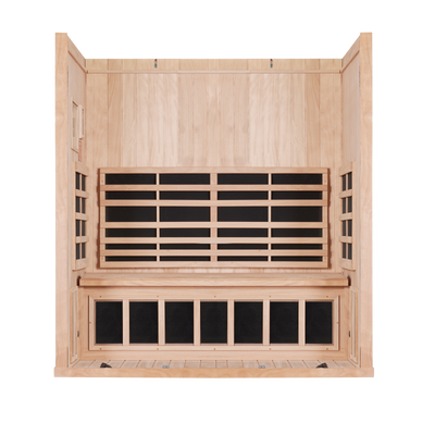 Sanctuary 3 Person Sauna | Okoume Pro | EU Plug