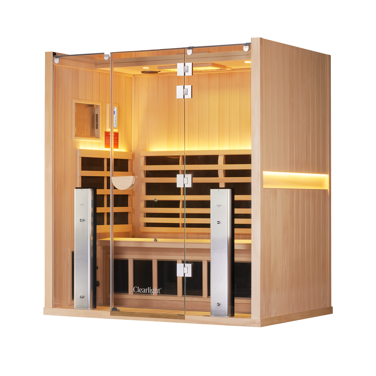 Sanctuary 3 Person Sauna | Okoume Pro | EU Plug