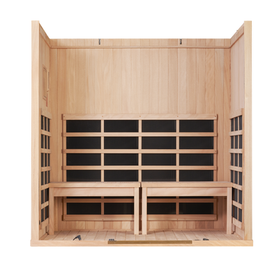 Sanctuary Yoga 4 Person Sauna | Okoume Pro | EU Plug