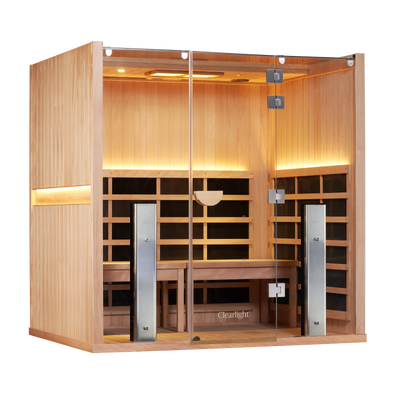 Sanctuary Yoga 4 Person Sauna | Okoume Pro | EU Plug