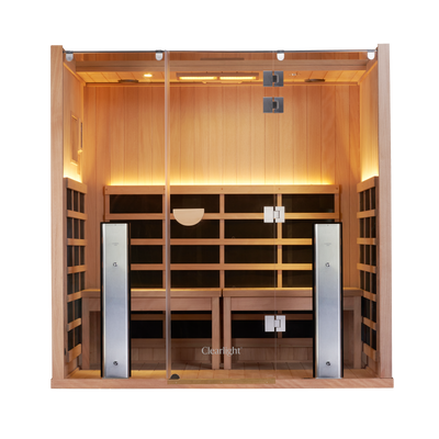 Sanctuary Yoga 4 Person Sauna | Okoume Pro | EU Plug