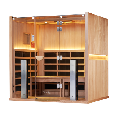 Sanctuary Yoga 4 Person Sauna | Okoume Pro | EU Plug
